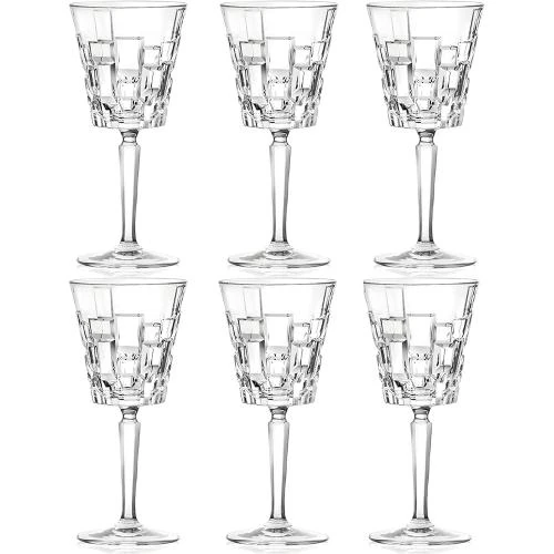 Détail de Verres à vin RCR Etna, 6 pièces, verre transparent