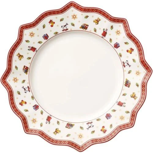 Villeroy et Boch Assiette Plate Blanche Porcelaine Premium - Vue principale