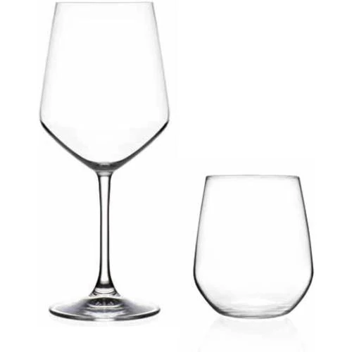 Zoom sur RCR Kit 6 Verres Eau Cristal 42,5 CL