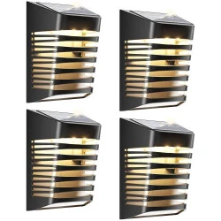 Ousfot Lampe Solaire Extérieur, Étanche, 4PCS, Décorative
