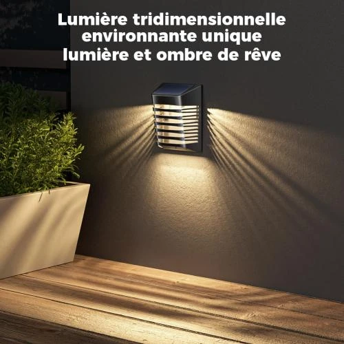 Zoom sur Ousfot Lampe Solaire Extérieur, Étanche, 4PCS, Décorative