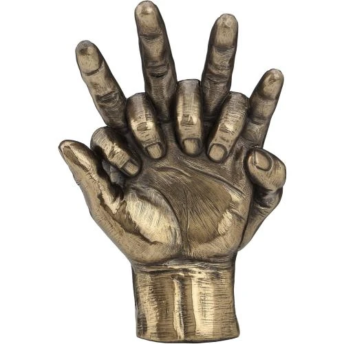 Sculpture Mains Entrelacées, JFSM INC., Cadeau Anniversaire Mariage - Vue principale