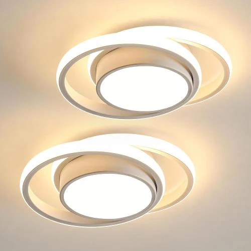 Plafonnier Moderne 32W, Lumière Chaude 3000K, Ronde - Vue principale