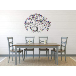 KunstLoft Sculpture Murale Métal Croissance Sauvage en situation