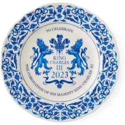Assiette Portmeirion Bleu Blanc, Design Élégant