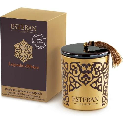 Bougie parfumée rechargeable Esteban Légende d'Orient - Vue principale