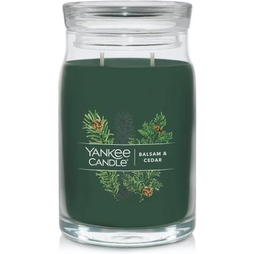 Bougie parfumée Balsam, Cèdre, Yankee Candle, 60h  - Vue principale