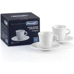 Tasses porcelaine, lot 2, confortables, sans condensation, Italie