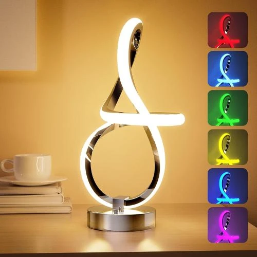 Lampe LED de Chevet IKSOO 10W, Design Spirale Moderne - Vue principale