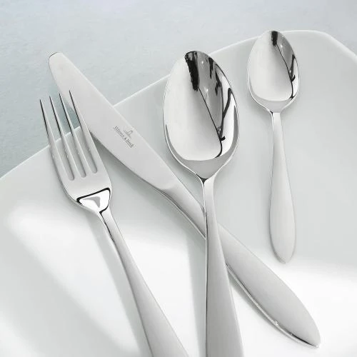 Zoom sur Villeroy Boch Arthur Couverts Table 24 Pièces Acier Inoxydable