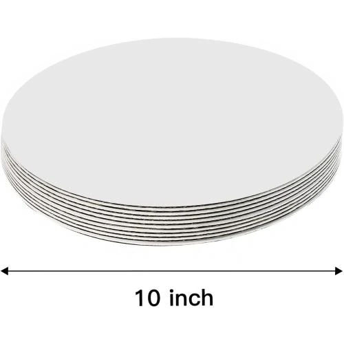 Détail de ONEMORE 35 Planches Gâteau Rondes Jetables Blanches