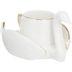 Karaca Set 2 Tasses Café Moka Porcelaine Robuste en situation