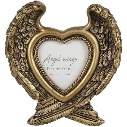Cadre Photo Aile d'Ange Dorée Antique Something Different - Vue principale