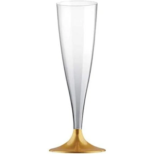 Flûte dorée Golfd 140ml x10, élégance festive - Vue principale