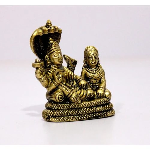Zoom sur eSplanade Sculpture Lakshmi Narayan, Idole Vishnu 7,9 cm