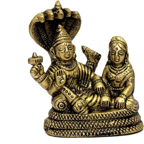 eSplanade Sculpture Lakshmi Narayan, Idole Vishnu 7,9 cm - Vue principale