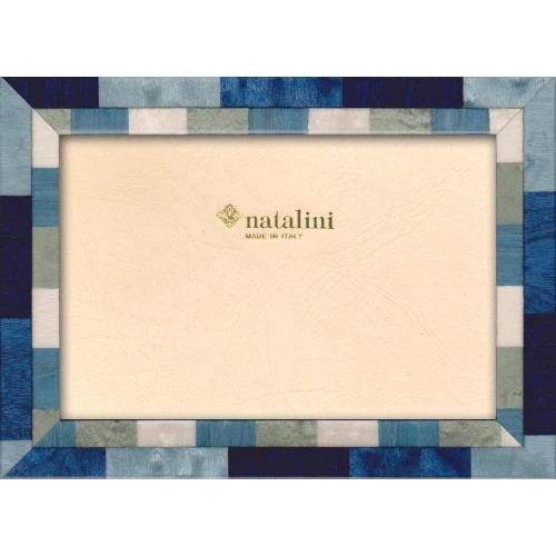 Cadre photo bois bleu Natalini NICE 10x15 cm - Vue principale