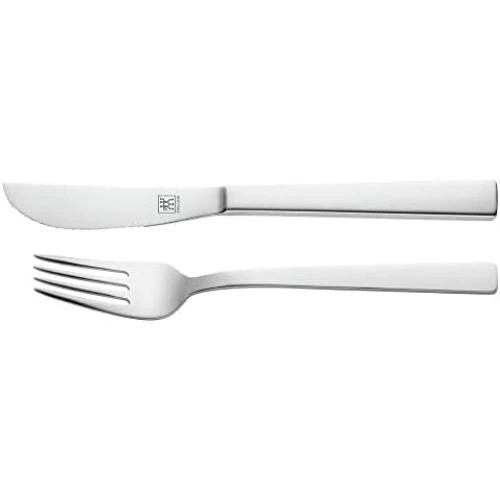 Détail de ZWILLING Couverts Pizza Inox 18/10 Argent Série Dinner