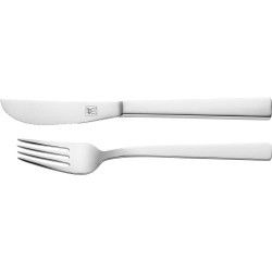 Présentation ZWILLING Couverts Pizza Inox 18/10 Argent Série Dinner