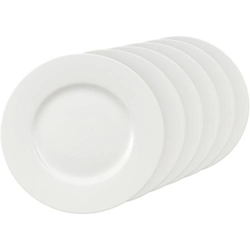 Assiette de Petit Déjeuner Villeroy Boch, Porcelaine Blanche - Vue principale