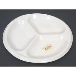 Plat Saturnia Naples Blanc, design élégant, qualité supérieure