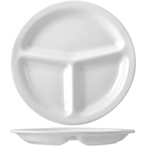 Détail de Plat Saturnia Naples Blanc, design élégant, qualité supérieure