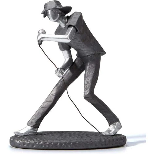 Figurine Musicien HAUCOZE, Sculpture Moderne Résine, Décor Piano - Vue principale
