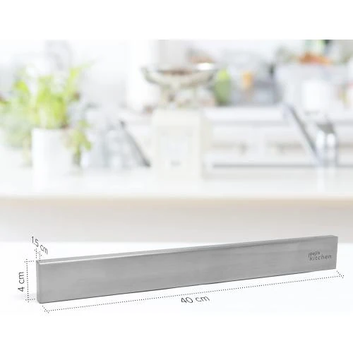 Détail de Joeji's Kitchen Barre Magnétique Couteaux Inox 40cm