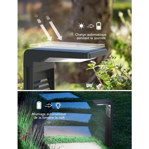 Détail de Ousfot Lampe Solaire Extérieur 30 LED Étanche IP65