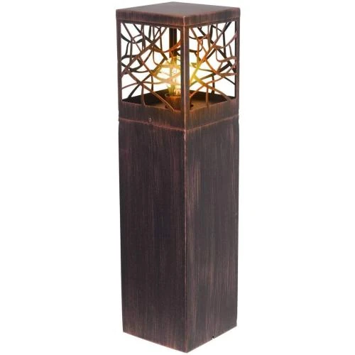 Lampe extérieure Brilliant Whitney 59cm, couleur rouille - Vue principale