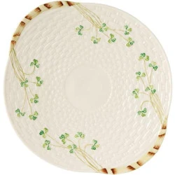 Assiette à Pain Multicolore Belleek Shamrock Design