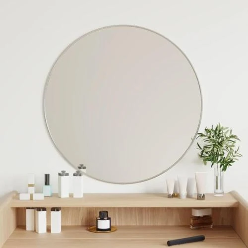 Zoom sur Miroir Rond Plaza STYLE GLASS, Mural, Salle de Bain