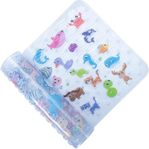 Présentation de Tapis de Douche BOPPIE Antidérapant avec Protection Anti-Moisissures en situation