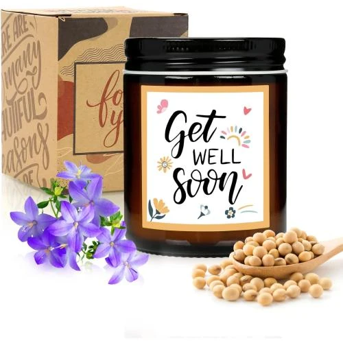 Bougies parfumées Sovyime, encouragement, sympathie, cadeaux - Vue principale