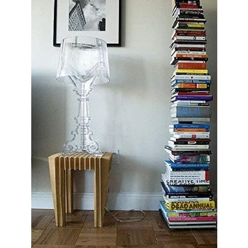 Détail de Kartell Bourgie Lampe de Table Cristal Dimmable - Design Élégant