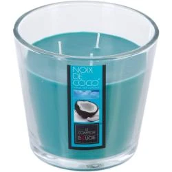 Bougie parfumée noix de coco, Atmosphera, ambiance relaxante