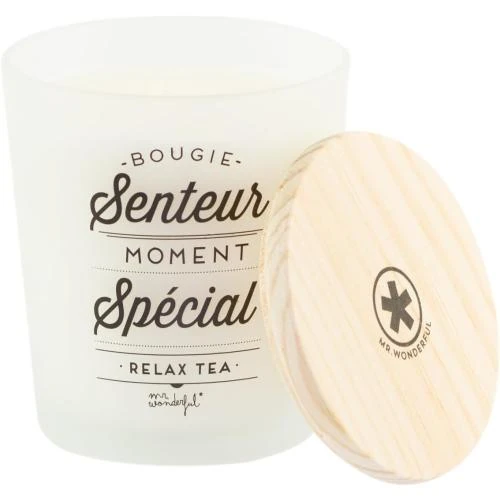 Zoom sur Bougie Senteur Moment Spécial Mr. Wonderful Relax
