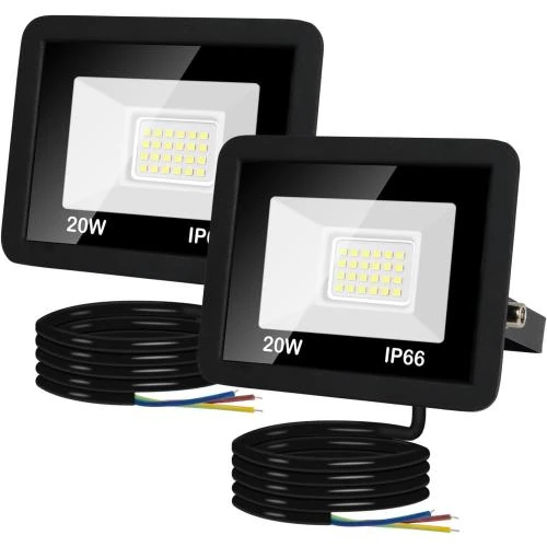Caldarax Projecteur LED Extérieur 20W, 2000LM, Étanche - Vue principale