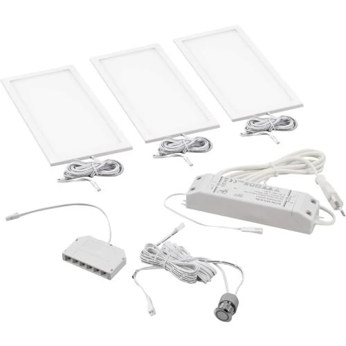 Spots LED 6W 24V Blanc Chaud, Capteur Tactile, Lot 3 - Vue principale
