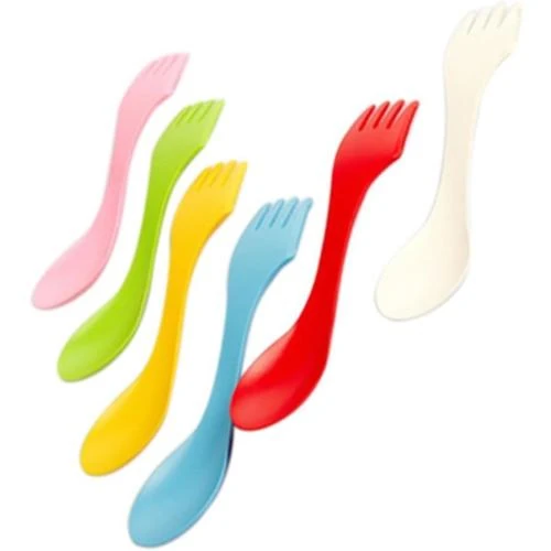 Ensemble Couverts Voyage 6 pcs, Spork Brussels08, Camping - Vue principale