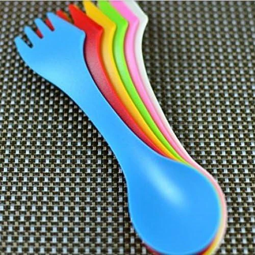 Zoom sur Ensemble Couverts Voyage 6 pcs, Spork Brussels08, Camping