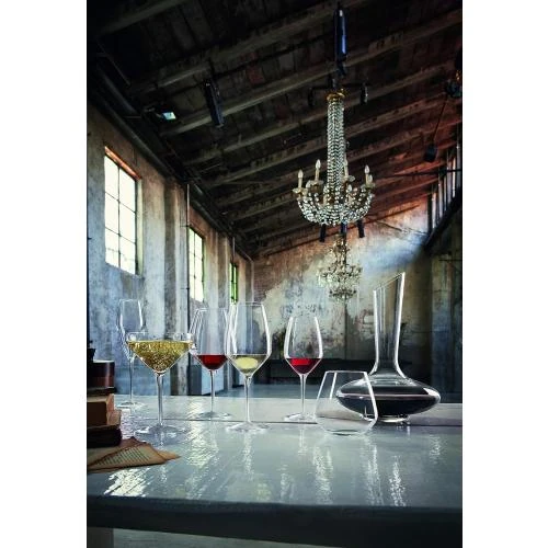 Zoom sur Set de Verres Sonores Bormioli Luigi Atelier Riesling, Transparent