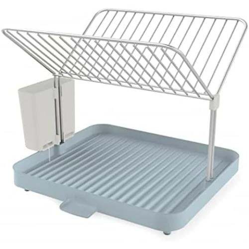 Détail de Egouttoir à Vaisselle Joseph Joseph Y Rack 2 Niveaux avec Pot à Ustensiles
