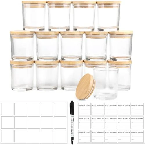Winter Shore Pots Verre 170 ML, Lot de 15, Transparent - Vue principale