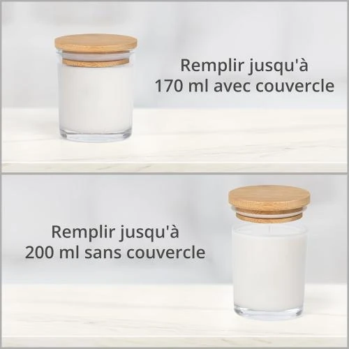 Zoom sur Winter Shore Pots Verre 170 ML, Lot de 15, Transparent