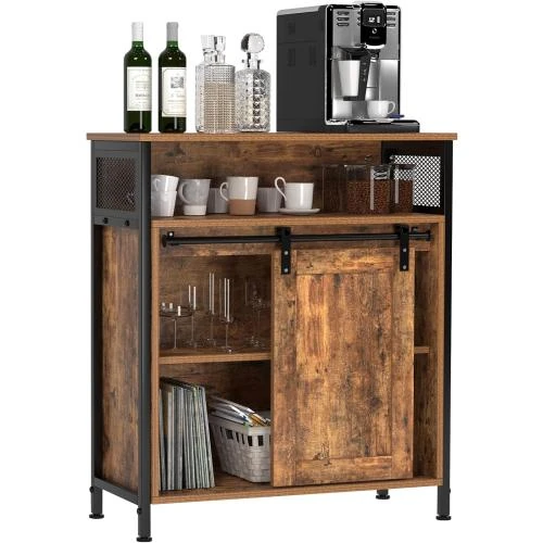 Buffet Sogesfurniture, armoire cuisine, rangement industriel - Vue principale