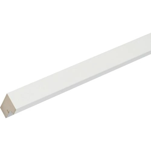 Zoom sur Cadre Photo Basic Moulure Bois MDF Blanc Deknudt