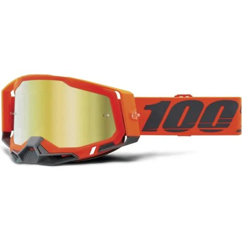 Détail de Lunettes de Soleil RACECRAFT 2 Miroir Doré Orange