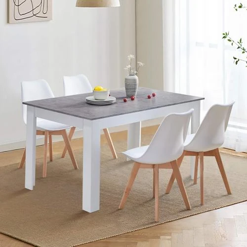 Détail de Table salle à manger rectangulaire bois TUKAILAi moderne