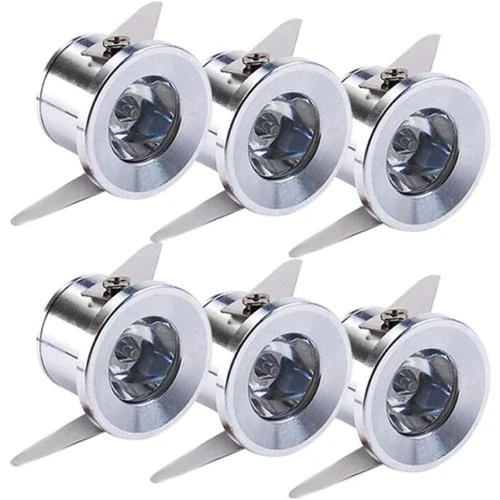 Mini spots encastrables LED 1W, éclairage vitrine, intérieur - Vue principale